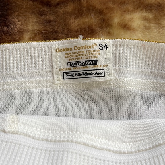 NWOT vintage 3 white pair of briefs. - Picture 3 of 3